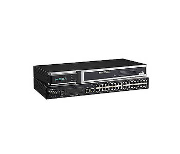 Moxa NPort 6650-32-HV-T - 32 Port Ethernet Secire Terminal Server, 10/100M Ethernet, 3 in 1, RJ-45 8pin, 88-300 VDC, -40 to 85 d by MOXA